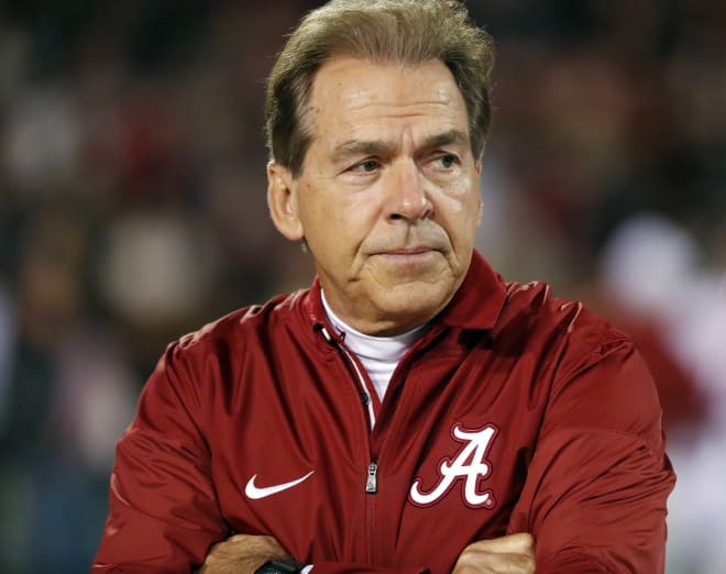 Nick Saban is not a fan of the new early signing period. 