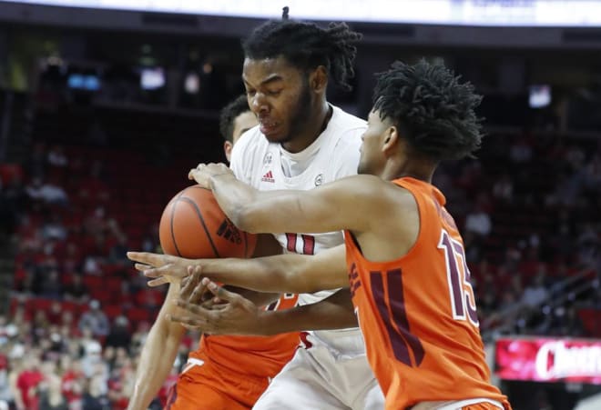 NC State second-year freshman center Jaylon Gibson is transferring.