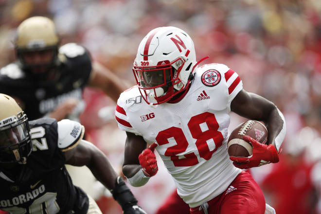 Running back Maurice Washington had 195 total yards and a touchdown but it wasn't enough to lead Nebraska to a win on Saturday.