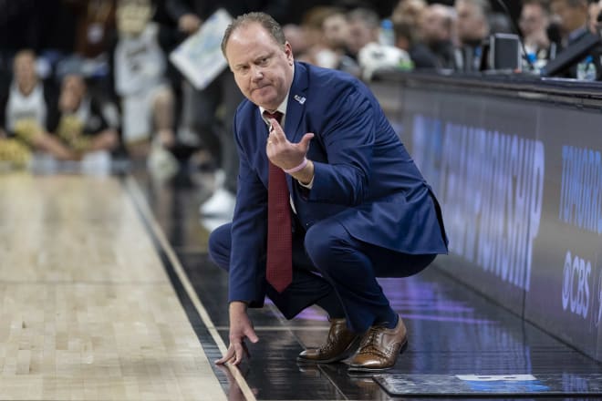 Greg Gard is is 186-107 (.635) in nine seasons at Wisconsin but is 2-4 in his last four NCAA Tournament games