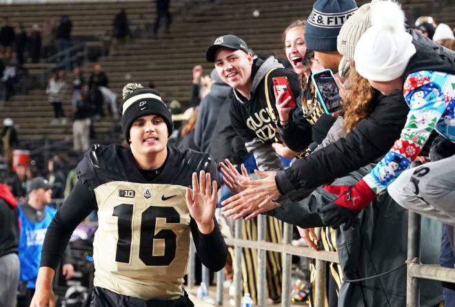 Aidan O'Connell deserves to be part of Purdue's "Cradle of Quarterbacks."