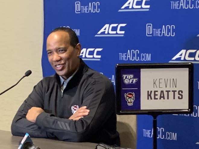 NC State Wolfpack basketball coach Kevin Keatts