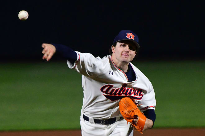 Mize struck out a career-high 13 batters in Auburn's first no-hitter in 16 years.