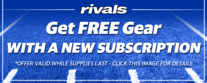 New annual subscribers pay just $49.99 their first year and get a $49.50 coupon code to the Rivals Fan Shop!