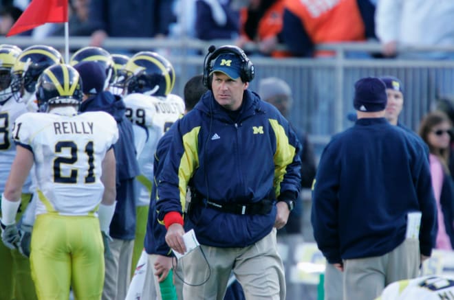 Former Michigan Wolverines football HC Rich Rodriguez