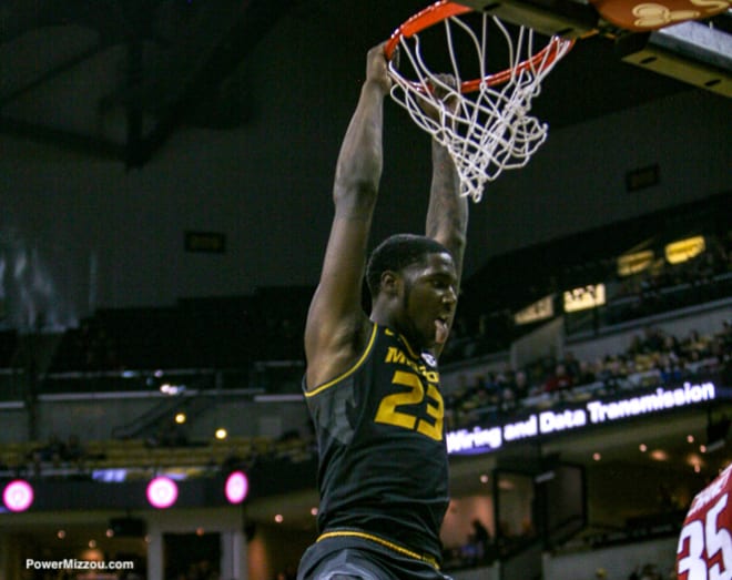 Missouri will look for center Jeremiah Tilmon to stay out of foul trouble against Kentucky.