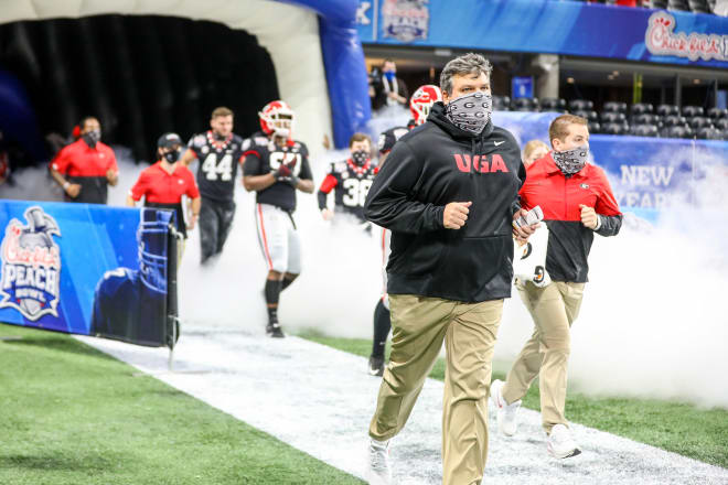 Matt Luke has plenty of options along the offensive line.