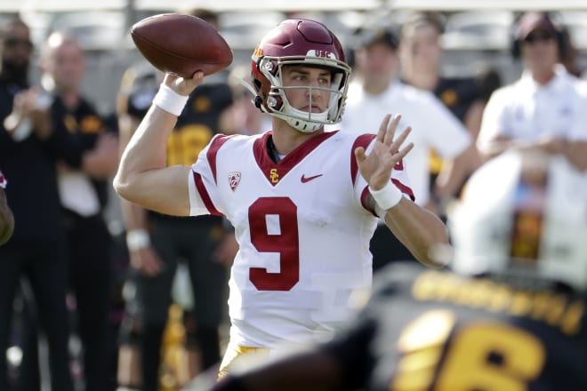 Junior quarterback Kedon Slovis is projected as a potential top NFL Draft pick.