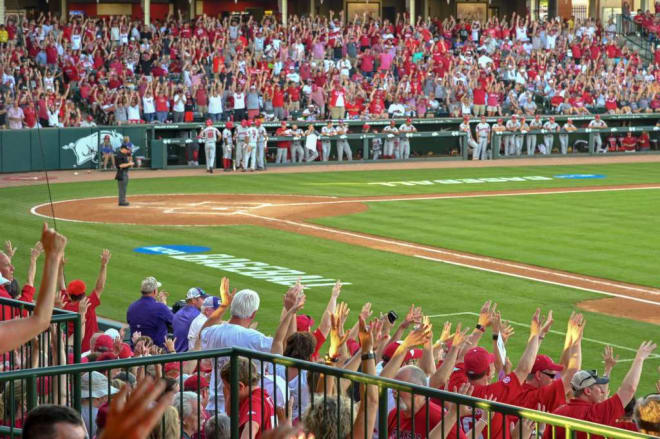 Baum-Walker Stadium.