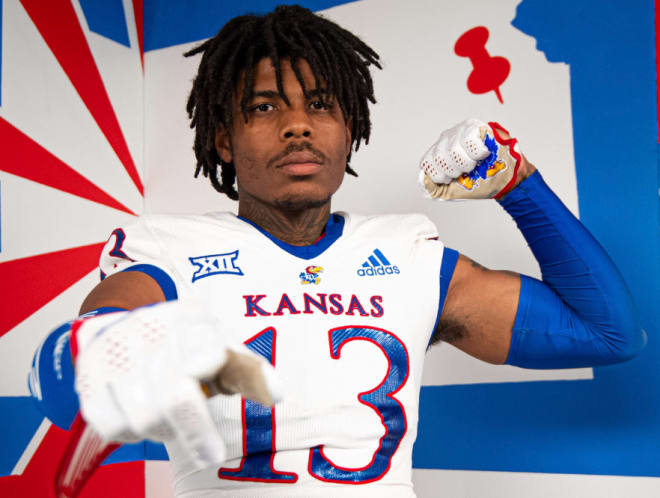 Hubbard gave the Kansas coaches a commitment on his official visit