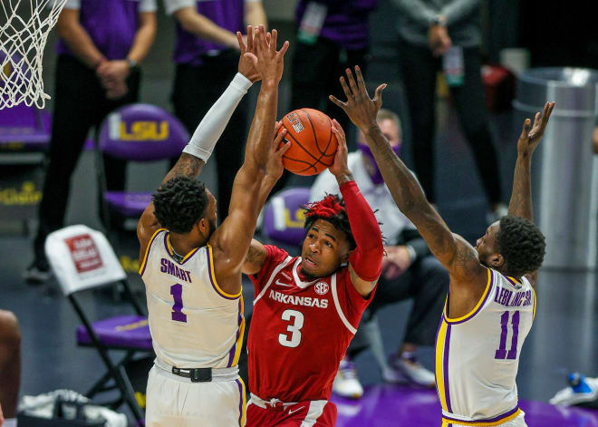 Arkansas was blown out at LSU on Wednesday. How will the Razorbacks bounce back Saturday at Alabama?