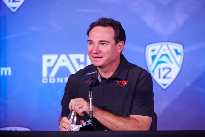 Jonathan Smith is entering his fourth season as Oregon State's head coach