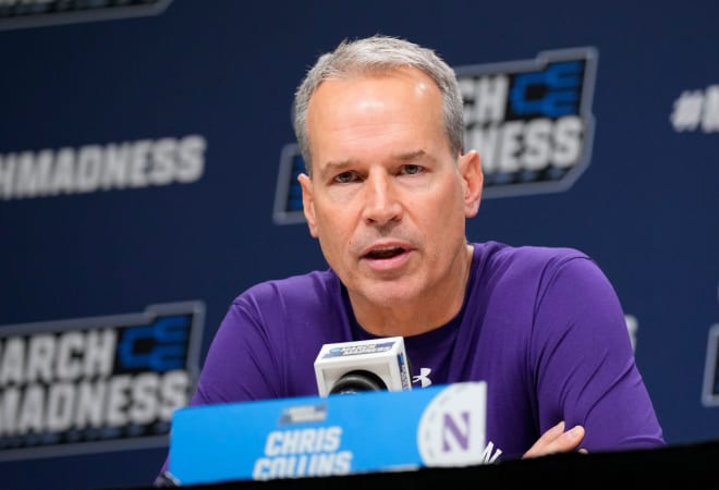 Chris Collins talks to media during a Thursday morning press conference. 
