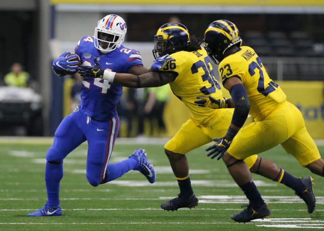 Mark Thompson and the Gators offense has struggled through their first two games.