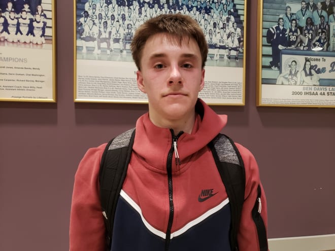 Iowa continues to evaluate 2023 point guard Brock Harding. 
