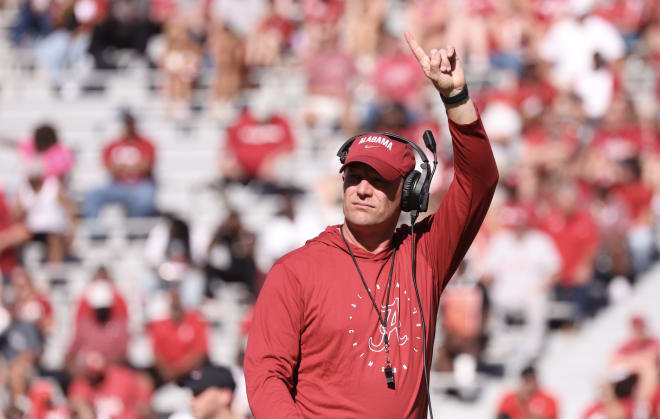 Alabama head coach Kalen DeBoer. Photo | Alabama Athletics 