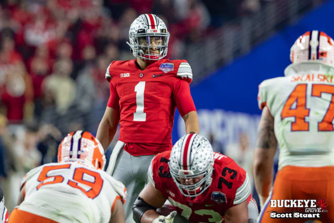 Ohio State QB Justin Fields