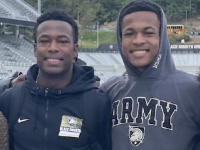 Walters Brothers: Army senior slotback Brandon Walters is joined by brother & 3-star 2023 safety prospect, Damon