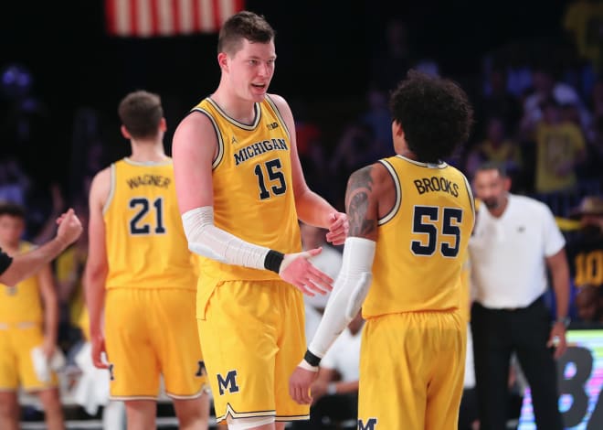 The Michigan Wolverines' basketball team crushed North Carolina, 84-67, in last year's Big Ten/ACC Challenge.