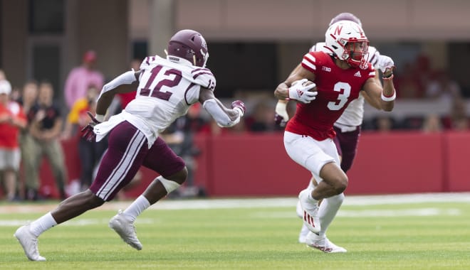 Samori Toure caught eight passes for 133 yards to help Nebraska get a much-needed blowout victory over Fordham on Saturday.