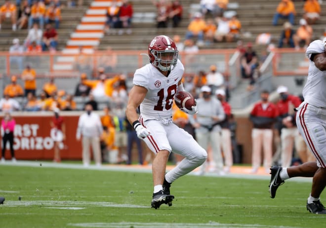 Alabama Crimson Tide receiver Slade Bolden. Photo | Getty Images 