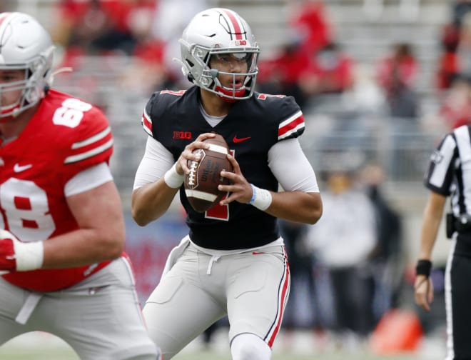 Stroud had an efficient and largely mistake-free outing in the Ohio State Spring Game.