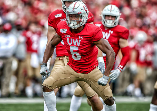 Rachad Wildgoose is Wisconsin's most versatile corner, according to Jim Leonhard. 