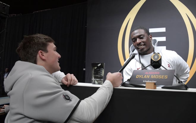 Alabama linebacker is one of three players selected to represent the Crimson Tide in this year's SEC Media Days. Photo | USA Today