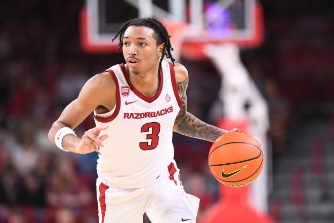 Arkansas freshman Nick Smith Jr. was named preseason First Team All-SEC by the coaches Wednesday.