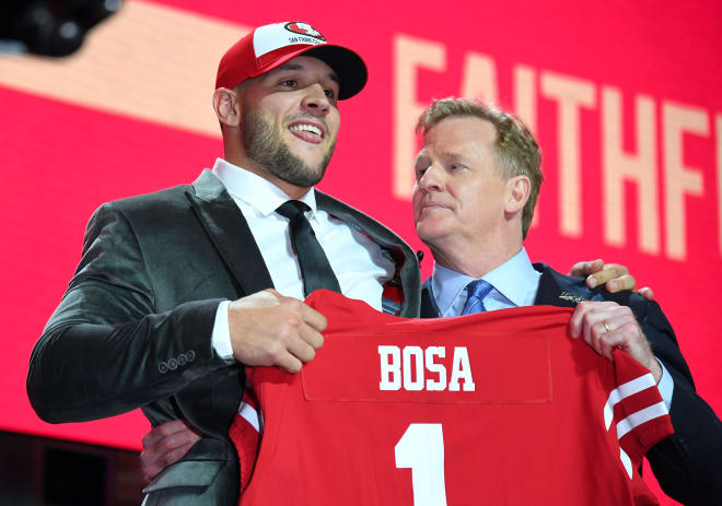 Nick Bosa is just one of many recent first-rounders for the Buckeyes 