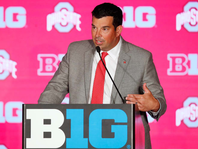 Ohio State head coach Ryan Day