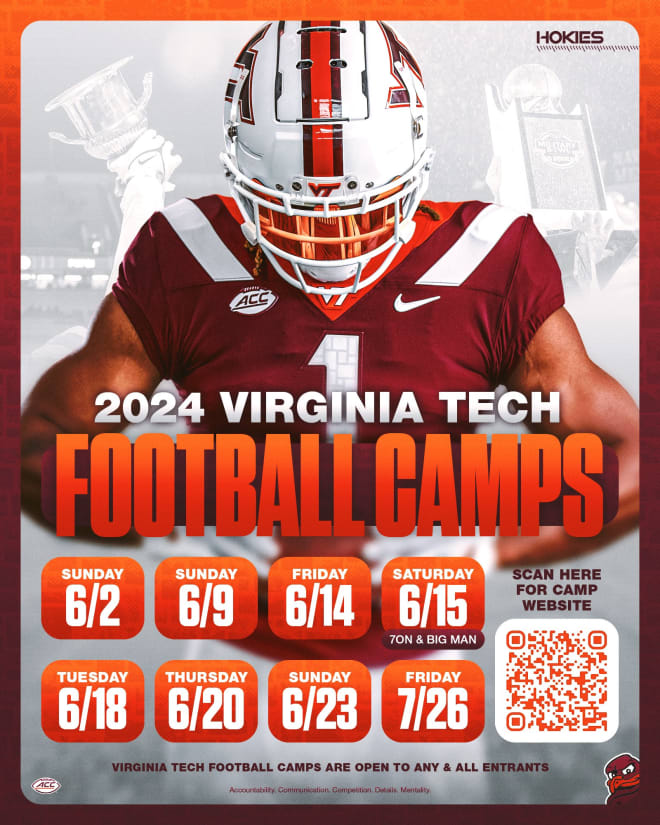 Virginia Tech Hokies 2024 football camps