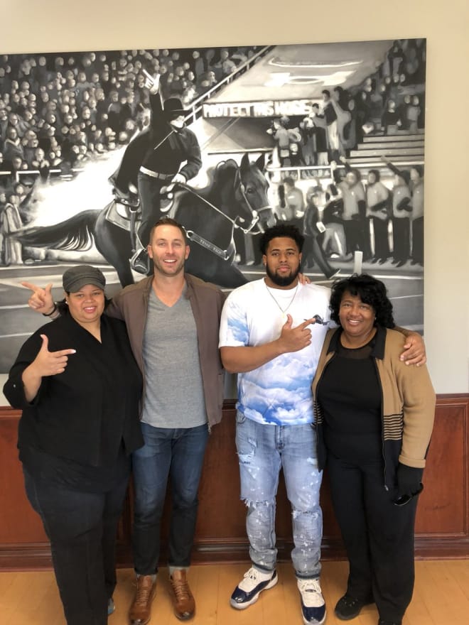 Gordon visited Lubbock with his family early on this spring.