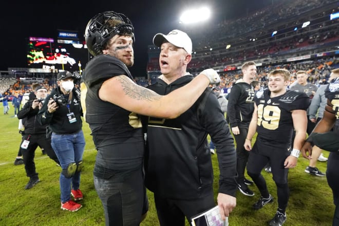 No doubt, Jeff Brohm embraces using tight ends like Payne Durham.