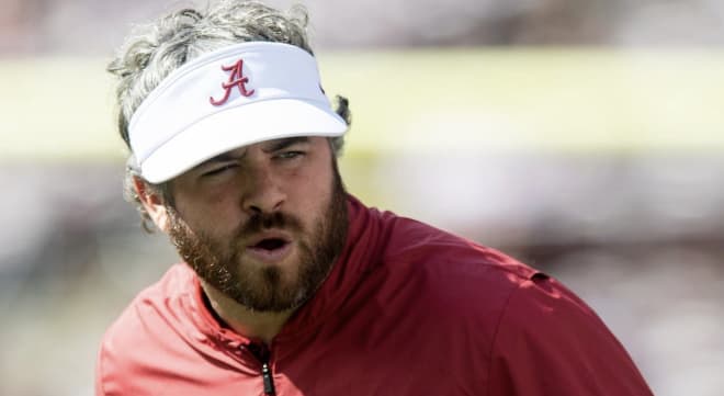 Alabama defensive coordinator Pete Golding--Mickey Welsh, Montgomery Advertiser for The AP