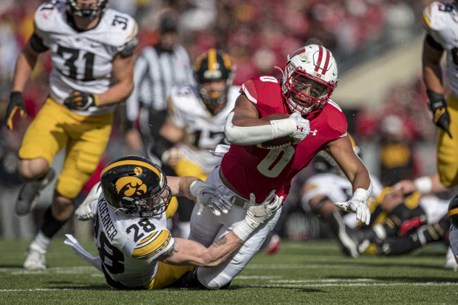 Wisconsin tailback Braelon Allen. 