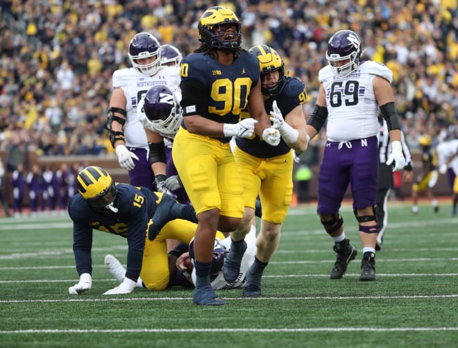 Michigan Wolverines Football: Aidan Hutchinson Big Ten Player of the Week -  Maize&BlueReview