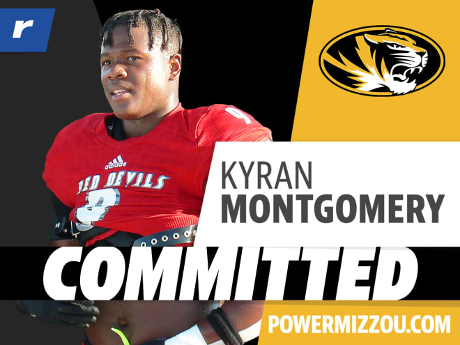 Kyran Montgomery. committed to Missouri Saturday