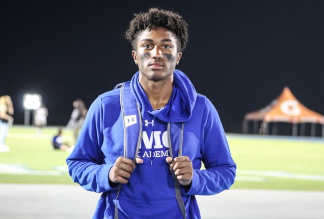 Sophomore cornerback Lejond Cavazos is one of several IMG Academy Ascenders with a Michigan offer.