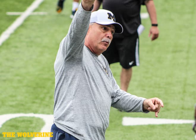Michigan defensive coordinator Don Brown spent some around his old stomping grounds during the bye week.