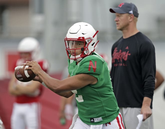 Head coach Scott Frost had no announcement on Nebraska's quarterback battle on Friday, but said an announcement would be coming this weekend.