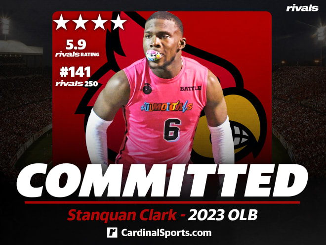Stanquan Clark is heading to the Louisville Cardinals 