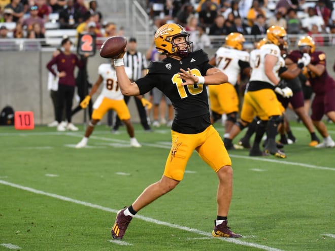 Sam Leavitt exits spring as the likely starter at quarterback