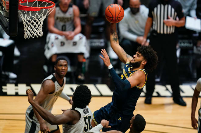 Michigan Wolverines basketball F Isaiah Livers