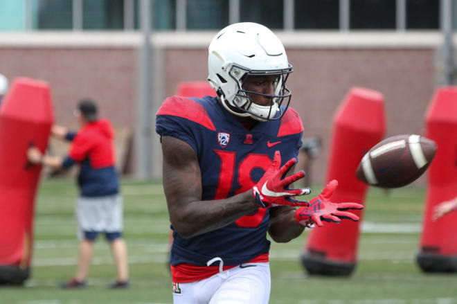 Receiver Ma'Jon Wright is set to leave Arizona for a second time in his career after entering the NCAA Transfer Portal on Wednesday.