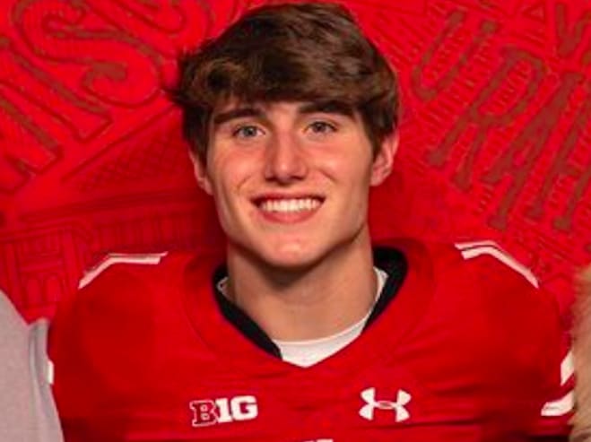 Three-star linebacker Aidan Vaughan signed with Wisconsin on Wednesday. 
