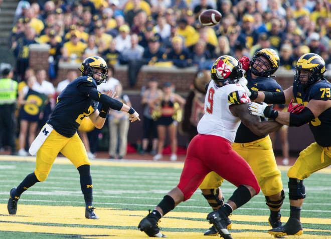Michigan continued to roll with a 42-21 win over Maryland behind nearly 300 yards passing from Shea Patterson.