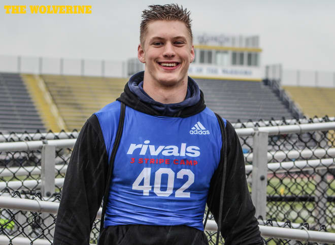 Three-star tight end Cam Large is enjoying his recruitment, which really blew up over the past couple of months.