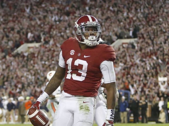 Alabama receiver ArDarius Stewart led the Crimson Tide in receiving last season with 864 yards and eight touchdowns on 54 receptions last season. 