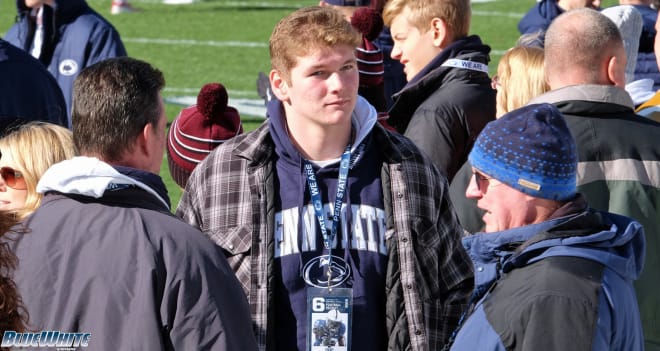 Penn State added offensive lineman Jimmy Christ to its Class of 2020 in November. 